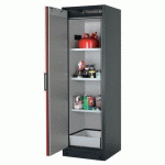 ARMOIRE SÉCURITÉ Q-CLASSIC-90 Q90.195.060 GRIS/ROUGE