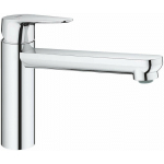 GROHE - 31715000 BAUCURVE MITIGEUR POUR ÉVIER BEC C MOYEN CHROME