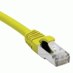 CORDON RJ45 CATÉGORIE 6 F/UTP LSOH SNAGLESS JAUNE - 15 M - CUC