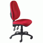 CHAISE DE BUREAU SAXE ASYNCHRONE COLORIS ROUGE - MANUTAN COLLECTIVITÉS