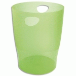 CORBEILLE-À-PAPIER ECOBIN LINICOLOR - VERT POMME - LOT DE 8