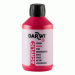 LOT DE 3 - DARWI FLACON DE 250 ML DE PEINTURE ACRYLIQUE UNIVERSELLE OPAQUE - VERMILLON