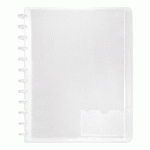 PROTÈGE-DOCUMENTS VIQUEL GÉODE POLYPROPYLÈNE TRANSLUCIDE A4 30 POCHETTES - 60 VUES INCOLORE