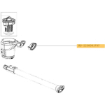 ROWENTA - BROSSE, EMBOUT AMOVIBLE BLEUE (RS-2230001707) ASPIRATEUR