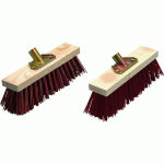 BALAI DOUILLE ENCASTRABLE EN MÉTAL - MANUTAN COLLECTIVITÉS