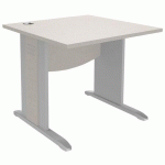 BUREAU CLASSIQUE PIEDS L 80X80CM T.2318 - MANUTAN EXPERT