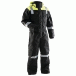 COMBINAISON DE TRAVAIL MANCHES LONGUES À CAPUCHE NOIR/JAUNE TAILLE 46 - BLAKLADER