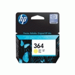 HP 364 - JAUNE - ORIGINAL - CARTOUCHE D'ENCRE