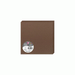 PAQUET DE 25 CARTES PLIÉES POLLEN 160X160MM 210G/M2 - MARRON TAUPÉ
