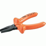 PINCE À BEC PLAT - ISOLÉE 1000V - 165 MM SAM OUTILLAGE