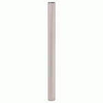 POTELET PROVINCE Ø 76 MM INOX BROSSÉ - ZINC GRIS 7044 - PROCITY
