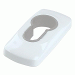 ROSACE RECTANGULAIRE HORUS MIDI - FONCTION CLÉ I - BLANC 9016 MAT FAPIM