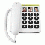 TÉLÉPHONE FILAIRE ERGONOMIQUE DORO PHONE EASY 331 PH