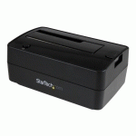STARTECH.COM STATION D'ACCUEIL POUR DISQUE DUR À 1 BAIE USB 3.1 / ESATA VERS SATA, DOCK POUR DISQUE DUR USB 3.1 (10 GBPS), STATION D'ACCUEIL POUR DISQUE DUR EXTERNE 2.5/3.5 SATA III, CHARGEMENT PAR LE HAUT