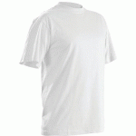 T-SHIRTS COL ROND PACK X5 BLANC TAILLE XS - BLAKLADER