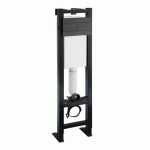 BÂTI-SUPPORT WC AUTOPORTANT RÉSERVOIR DOUBLE COMMANDE BASCULANTE TERTIO - NOIR PRESTO