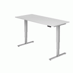 BUREAU ÉLECTRIQUE SÉRIE XDSM 180CM BLANC - HAMMERBACHER