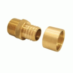 RACCORD PER À GLISSEMENT - UNION MÂLE - DIAMÈTRE 16MM - FILETAGE 12X17 BOUTTÉ