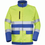 BLOUSON FLUO BASE XP 9D81 - JAUNE FLUO / BUGATTI - 5 - CEPOVETT SAFETY
