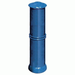 BORNE AGORA Ø 16 CM - ZINC BLEU 5010 - PROCITY