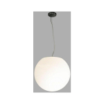 LICHT-ERLEBNISSE - SUSPENSION D'EXTÉRIEUR BLANC ROND Ø45CM - BLANC