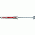 CHEVILLE RALLONGÉE BIMATIÈRE DUOXPAND 8 X 80 MM VIS HEXAGONALE PAR 50 FISCHER