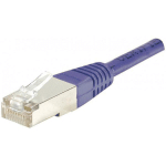 CORDON RJ45 CATEGORIE 6 F/UTP VIOLET - 20 M