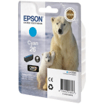 EPSON 26 'OURS POLAIRE' CARTOUCHE D'ENCRE ORIGINALE CLARIA PREMIUM (C13T26124012) - CYAN