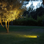 LES JARDINS SPOT SOLAIRE LED SPOT CAPTEUR LUMIÈRE DU JOUR, DIM