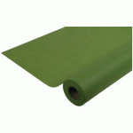 NAPPE JETABLE NON TISSÉ SPUNBOND - ROULEAU 1.20 X 6 M VERT OLIVE - COGIR