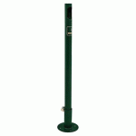 POTELET CIGARETTE FOURREAU PLATINE - GALVA VERT 6005 - PROCITY
