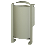ROSSIGNOL CORBEILLE SUR PIED ARKEA - 60 L - AVEC CENDRIER 3L - GRIS CIMENT