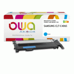 TONER REMANUFACTURÉ OWA - STANDARD - CYAN - POUR SAMSUNG CLT-C406S/ELS