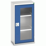 BOTT 1 ARMOIRE VERSO PORTES TRANSPARENTES AVEC 2 TABLETTES 525X350X1000_BOTT