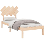 VIDAXL - CADRE DE LIT 90X200 CM BOIS MASSIF