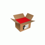 CARTON DE 200 ENVELOPPES POLLEN 162X229MM 120G/M² - ROUGE GROSEILLE