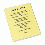 LOT DE 10 - ÉTUI DE PROTECTION 80 X 130 MM 1 VOLET