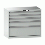 LISTA - ARMOIRE À TIROIRS (HXLXP) 85 X 102,3 X 57,2 CM KEY LOCK R7035