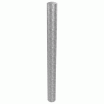 POTELET URBIN TÊTE BOMBÉE MÉTAL HTR 1 M Ø 102 MM - GALVANISÉ - BUTON DESIGN