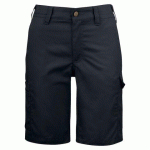 PROJOB 2529 SHORT PRIO POLYCOTON FEMME NOIR - TAILLE 32