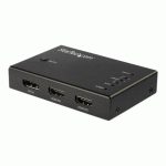 STARTECH.COM SWITCH COMMUTATEUR HDMI 4K 60 HZ À 4 ENTRÉES - 3X HDMI 1X DISPLAYPORT