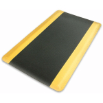 TAPIS ERGONOMIQUE ET COMFORTABLE SOFT TRITT NOIR-JAUNE 90 X 100 CM - NOIR-JAUNE