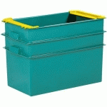 BAC GERBABLE NORME EUROPE VERT CAP.:200 L H HT:550 MM