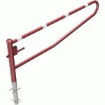 BARRIÈRE À BÉTONNER AVEC SERRURE TRIANGULAIRE-2500 MM - SCHAKE