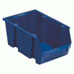 LOT DE 24 - BACS À BEC ÉCONOMIQUES VISO BLEU - 10 LITRES