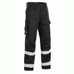PANTALON DE TRAVAIL TRANSPORT NOIR TAILLE 40L - BLAKLADER