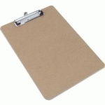 PORTE-BLOC, PANNEAU PARTICULES, AVEC PINCE, BRUN - LOT DE 9