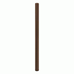 POTELET CARREFOUR Ø 60 MM - ZINC MARRON 8017 - PROCITY