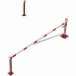 BARRIÈRE PIVOTANTE AVEC TRAVERSE À CHEVILLER CADENAS-4000MM - SCHAKE