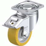 BLICKLE - ROULETTE PIVOTANTE À FREIN Ø 100MM BANDAGE POLYURÉTHANE PU 420KG - LH-ALTH 101K-1-FI